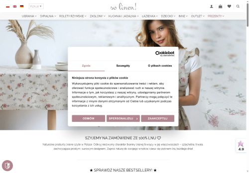 So linen! Monika Różańska Nina Wojciechowska s.c.
